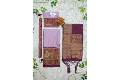 Kids Traditional South Indian Half Saree (kruti)