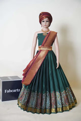 New Kids Traditional South Indian Half Saree (ParvatiKids)
