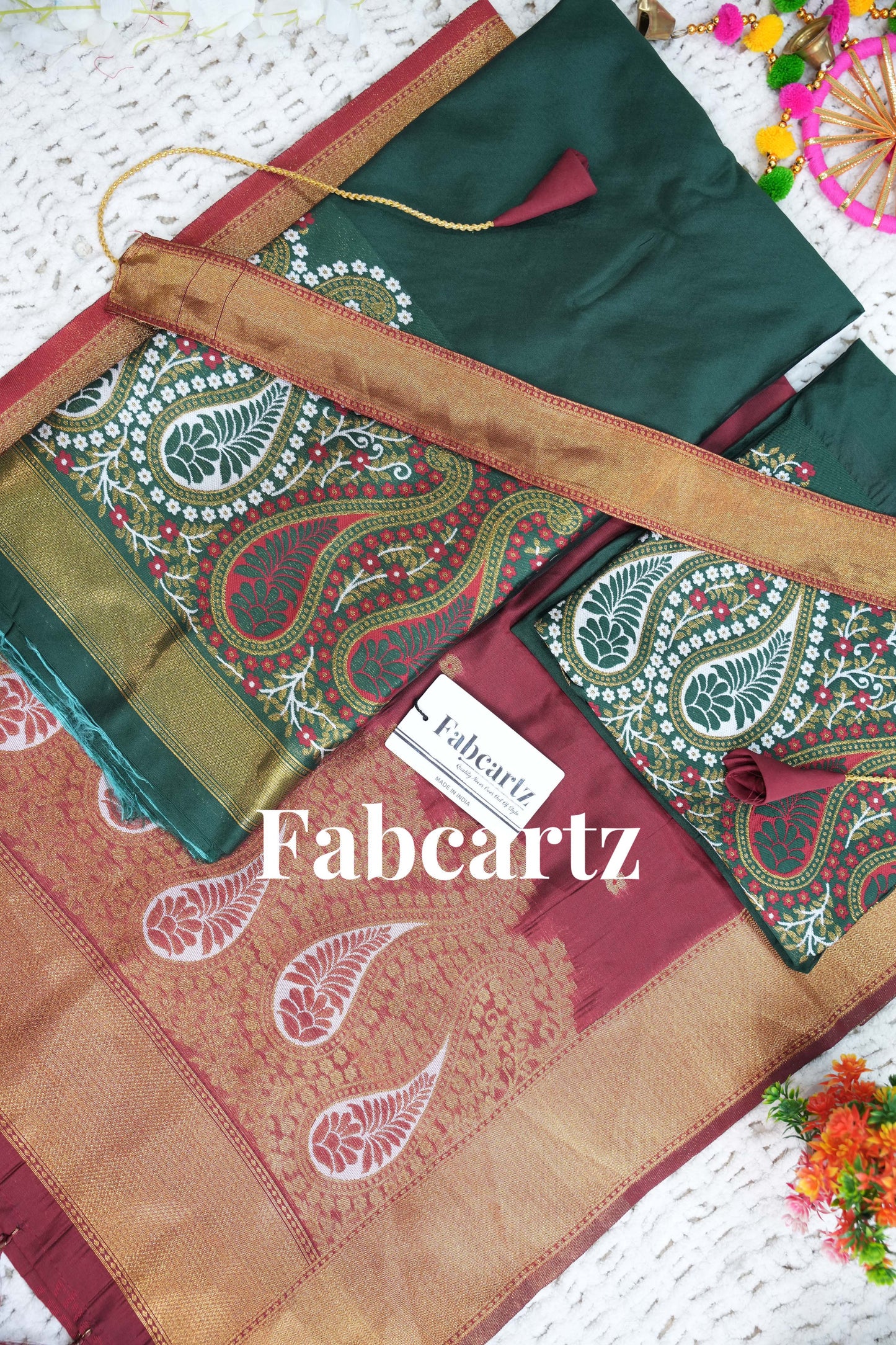 New Kids Traditional South Indian Half Saree (ParvatiKids)