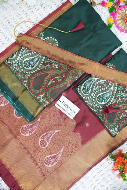 New Kids Traditional South Indian Half Saree (ParvatiKids)