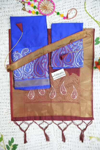 New Kids Traditional South Indian Half Saree (ParvatiKids)