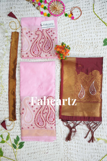 New Kids Traditional South Indian Half Saree (ParvatiKids)