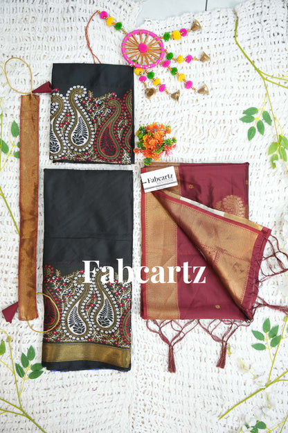 New Kids Traditional South Indian Half Saree (ParvatiKids)