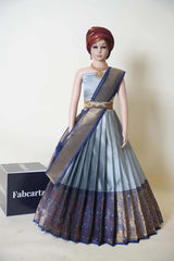 New Kids Traditional South Indian Half Saree (SarojiniKids)