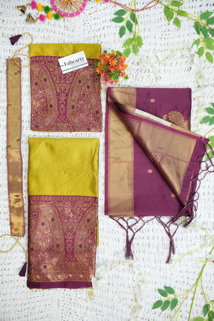 New Kids Traditional South Indian Half Saree (SarojiniKids)