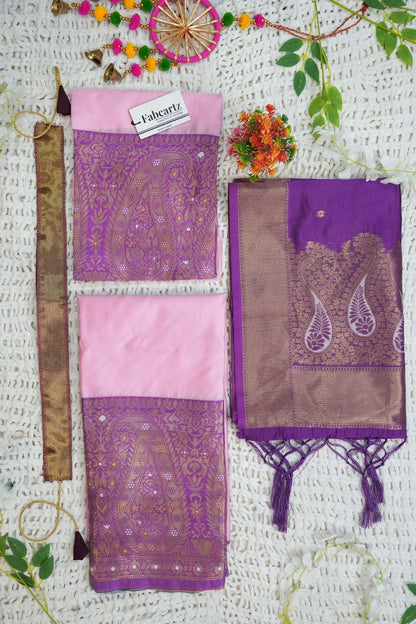 New Kids Traditional South Indian Half Saree (SarojiniKids)