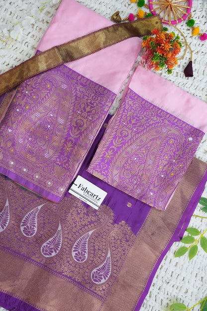 New Kids Traditional South Indian Half Saree (SarojiniKids)