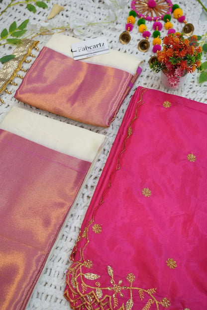 South Indian Festival Traditional Half Saree (Zara)