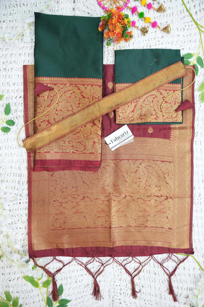 New Kids Traditional South Indian Half Saree (Aarvi Kids)