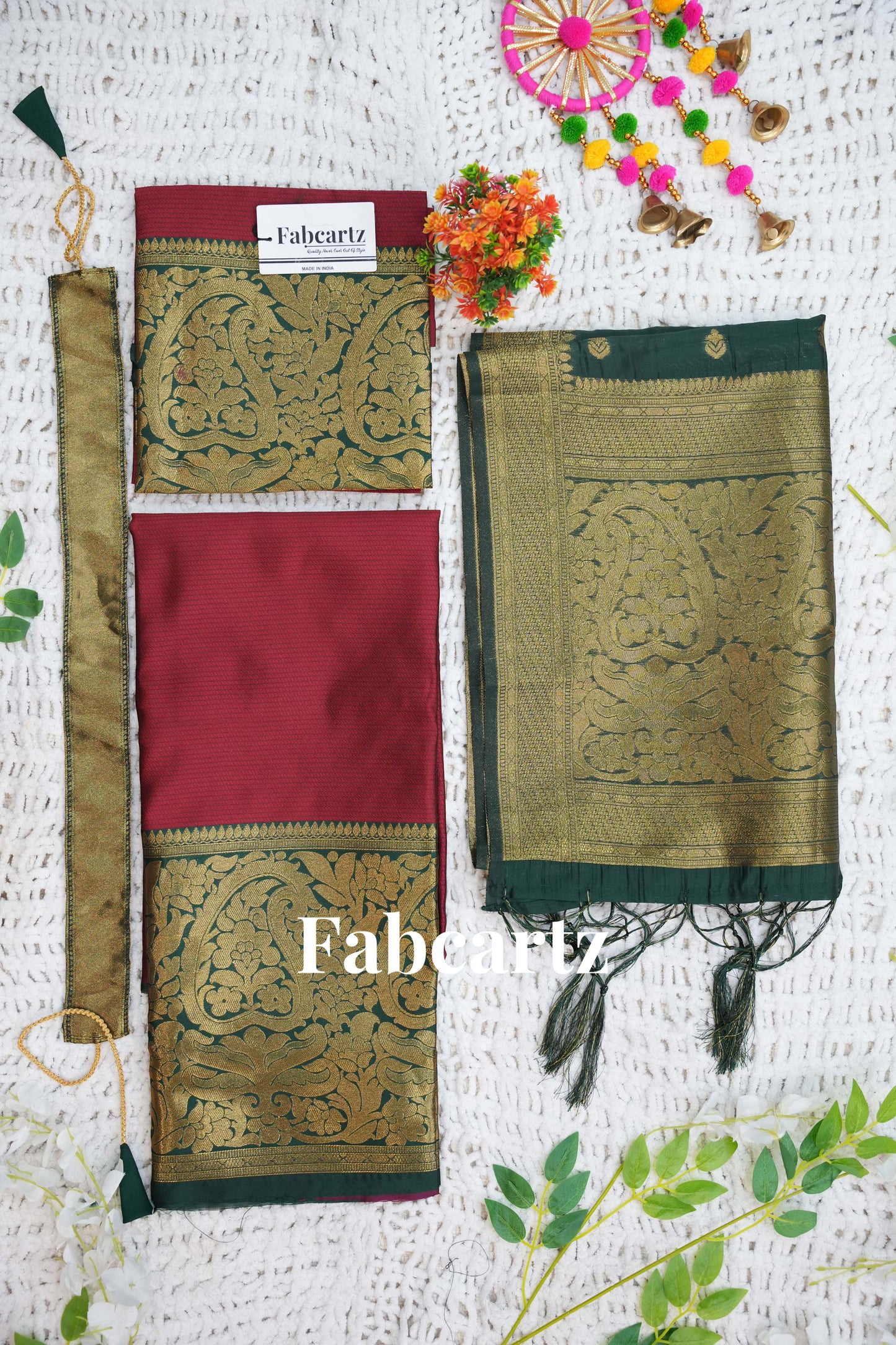 New Kids Traditional South Indian Half Saree (Aarvi Kids)