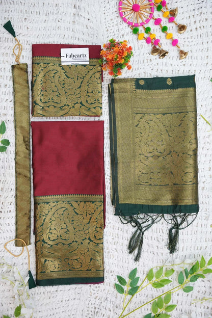 New Kids Traditional South Indian Half Saree (Aarvi Kids)