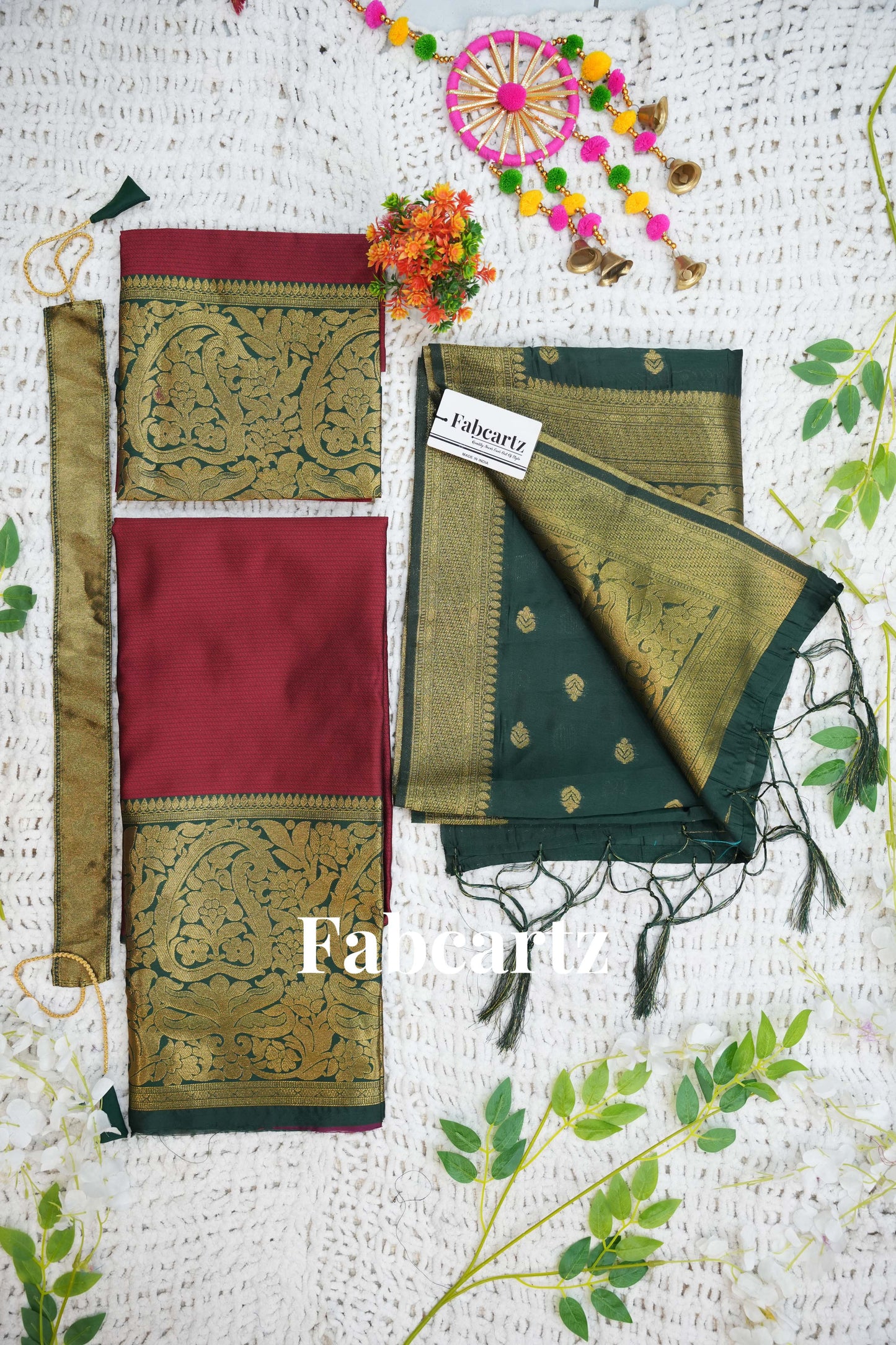 New Kids Traditional South Indian Half Saree (Aarvi Kids)