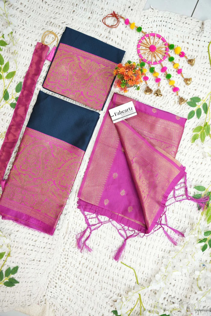 New Kids Traditional South Indian Half Saree (Aarvi Kids)