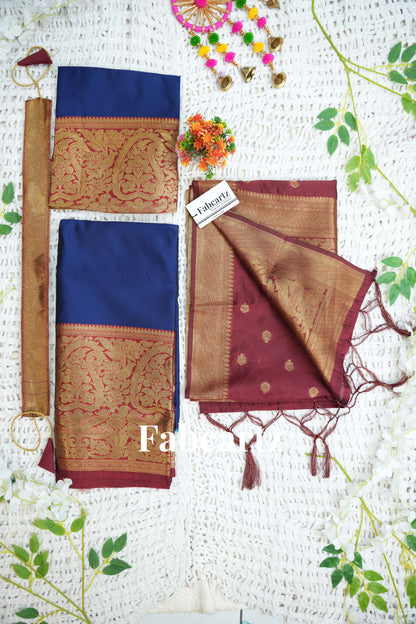 New Kids Traditional South Indian Half Saree (Aarvi Kids)