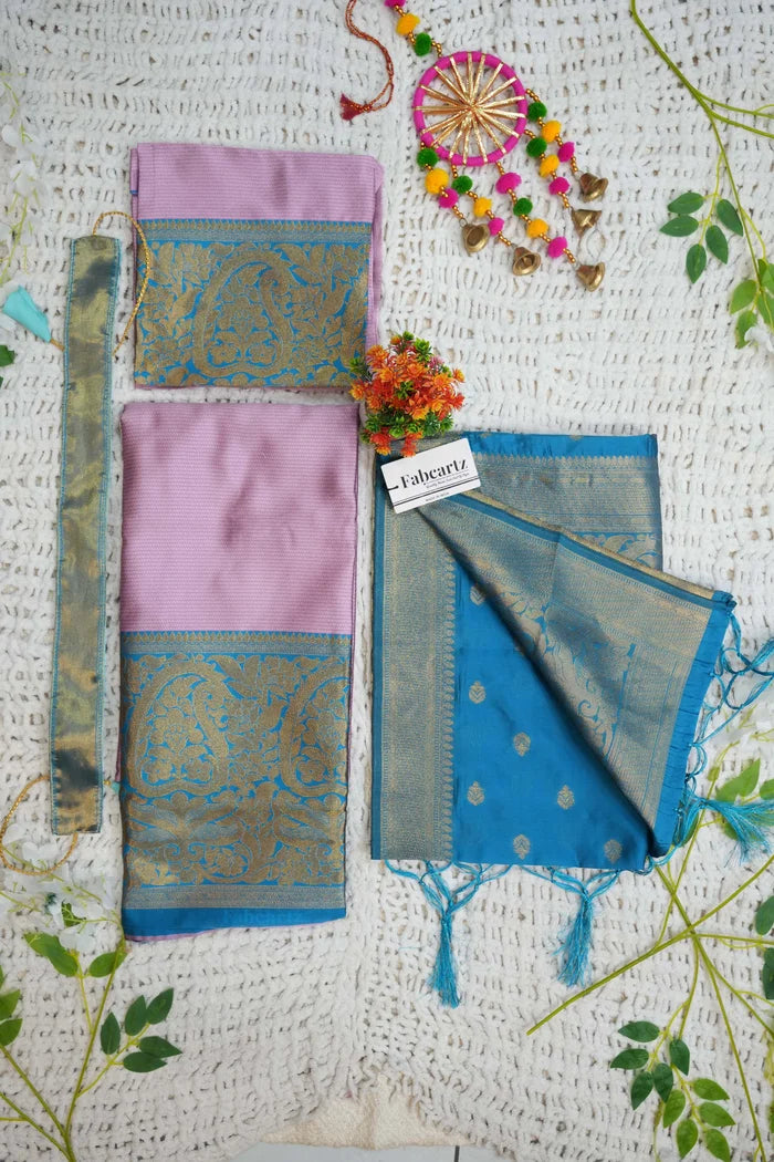 New Kids Traditional South Indian Half Saree (Aarvi Kids)