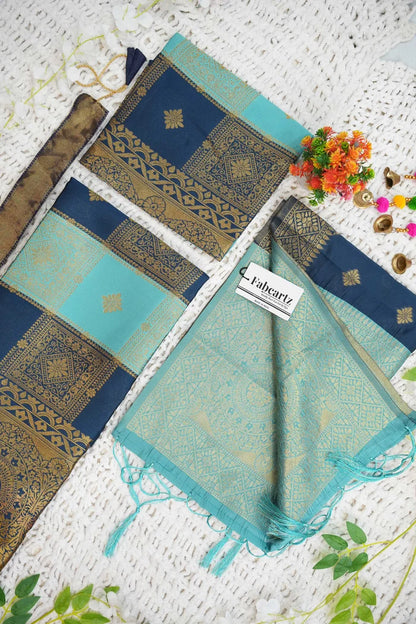 New Kids Traditional South Indian Half Saree (Vishnu Kids)