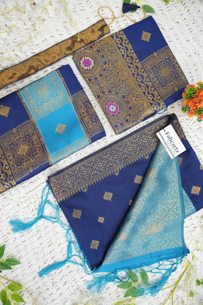 New Kids Traditional South Indian Half Saree (Vishnu Kids)