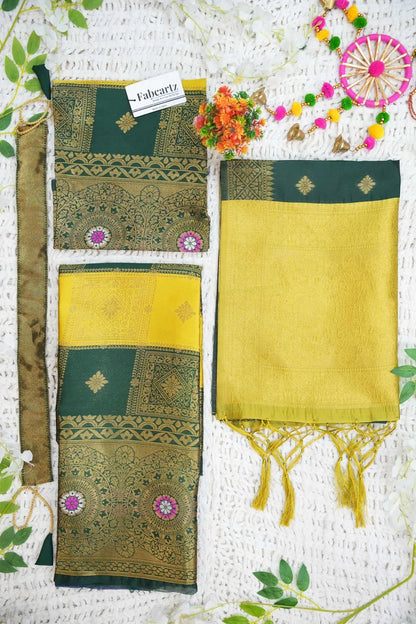 New Kids Traditional South Indian Half Saree (Vishnu Kids)