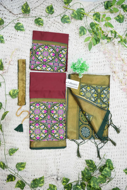 New Kids Traditional South Indian Half Saree (GolGolKIDS)