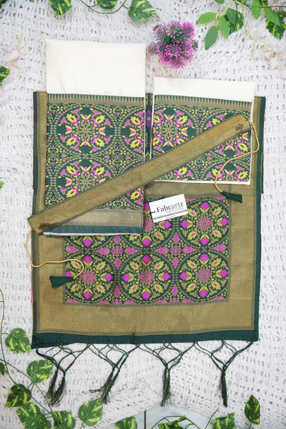 New Kids Traditional South Indian Half Saree (GolGolKIDS)