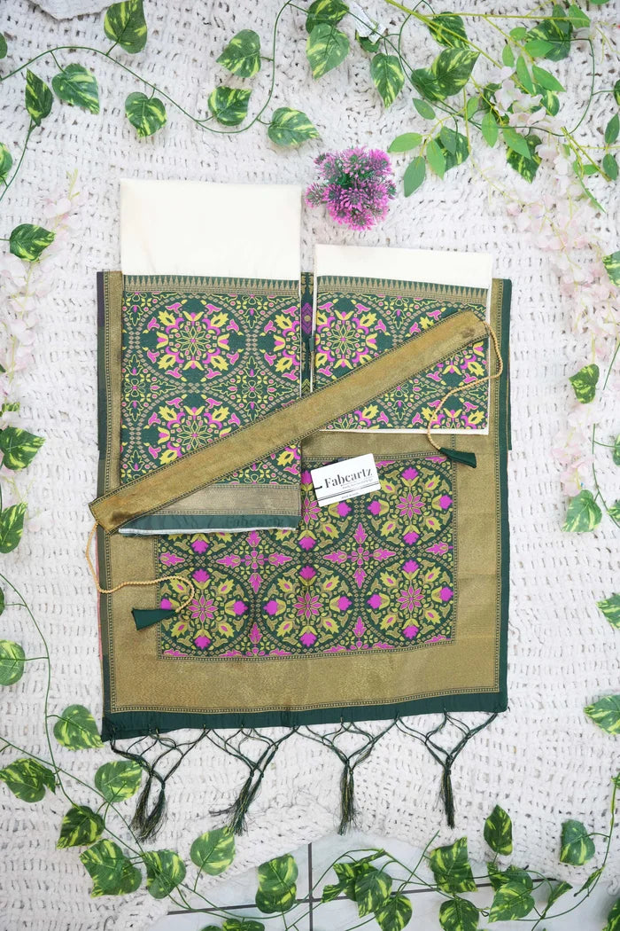 New Kids Traditional South Indian Half Saree (GolGolKIDS)