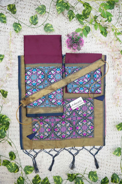 New Kids Traditional South Indian Half Saree (GolGolKIDS)