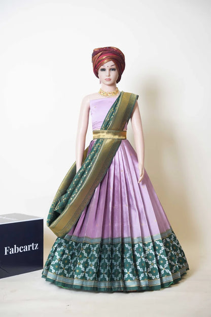 New Kids Traditional South Indian Half Saree (JanjalKIDS)