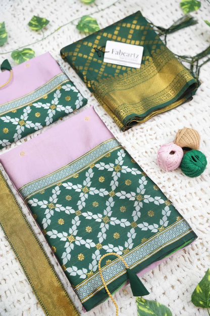 New Kids Traditional South Indian Half Saree (JanjalKIDS)