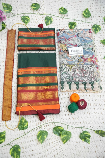 New Kids Traditional South Indian Half Saree (JugnooKIDS)