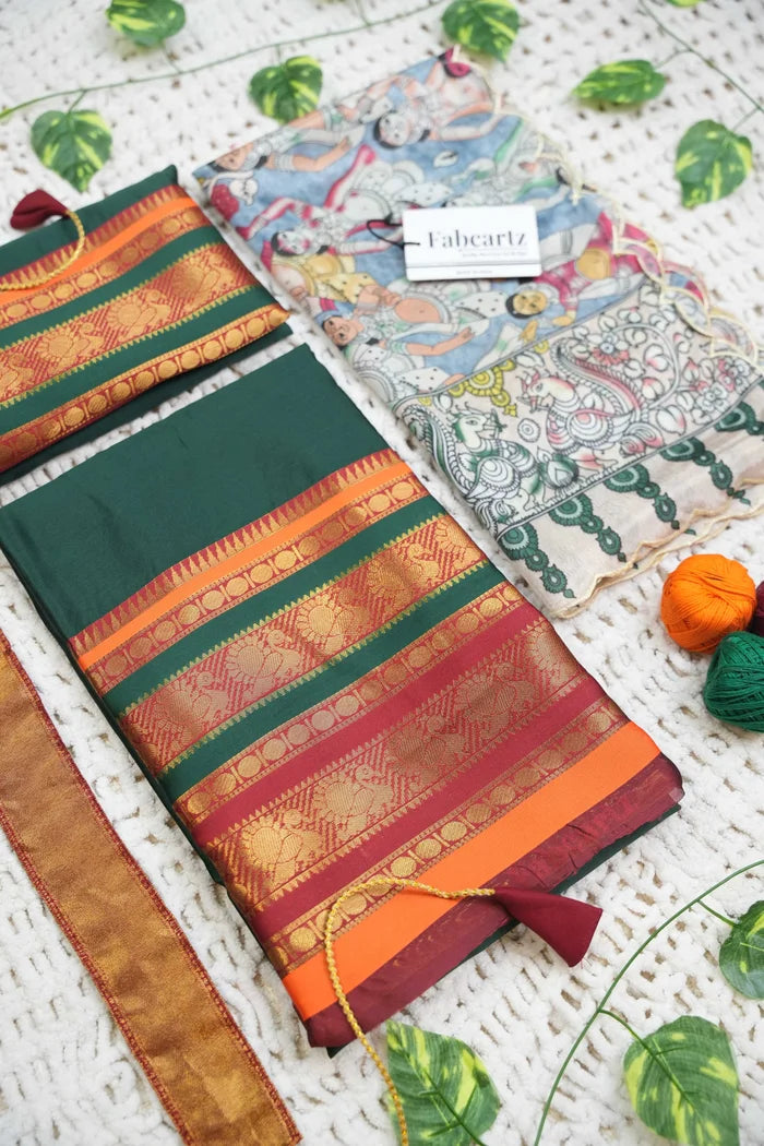New Kids Traditional South Indian Half Saree (JugnooKIDS)