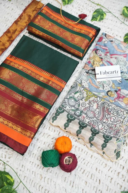 New Kids Traditional South Indian Half Saree (JugnooKIDS)