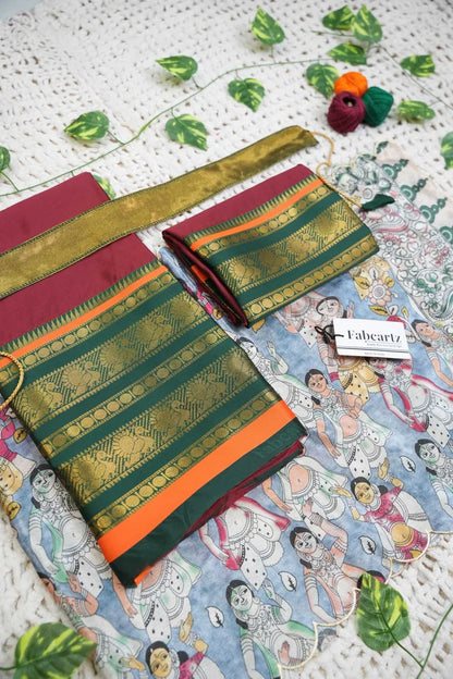 New Kids Traditional South Indian Half Saree (JugnooKIDS)