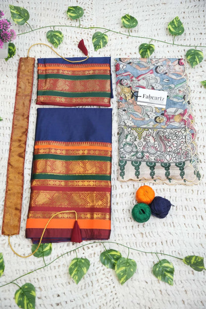 New Kids Traditional South Indian Half Saree (JugnooKIDS)
