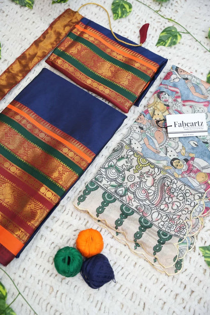 New Kids Traditional South Indian Half Saree (JugnooKIDS)
