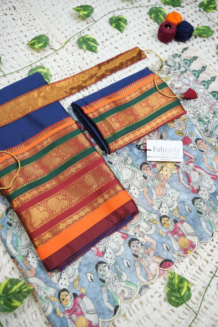 New Kids Traditional South Indian Half Saree (JugnooKIDS)