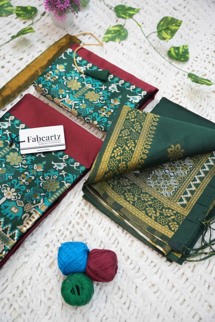 New Kids Traditional South Indian Half Saree (JagviKIDS)