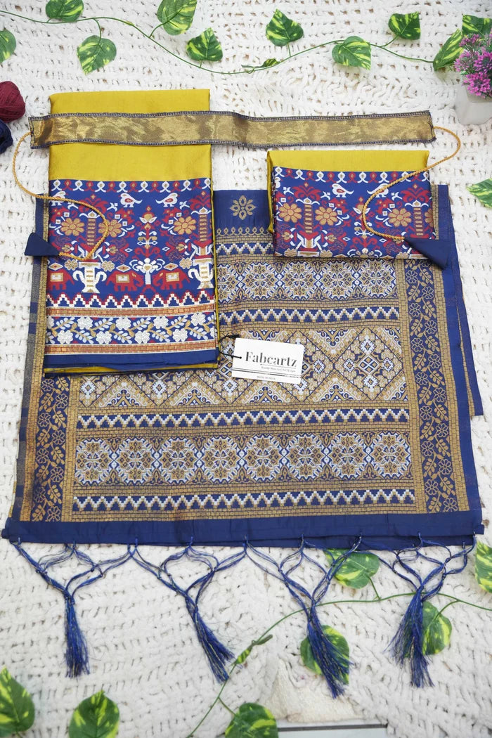New Kids Traditional South Indian Half Saree (JagviKIDS)
