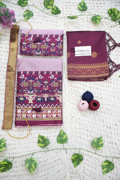 New Kids Traditional South Indian Half Saree (JagviKIDS)