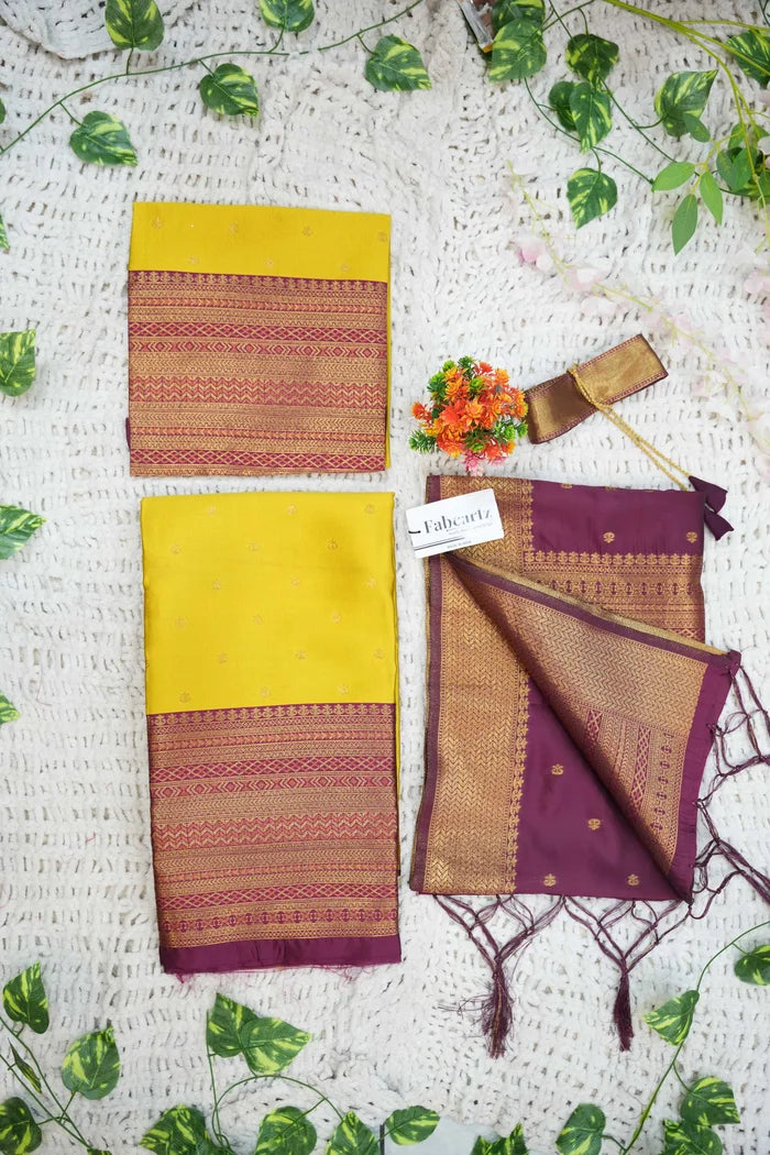 New Kids Traditional South Indian Half Saree (LangharKIDS)