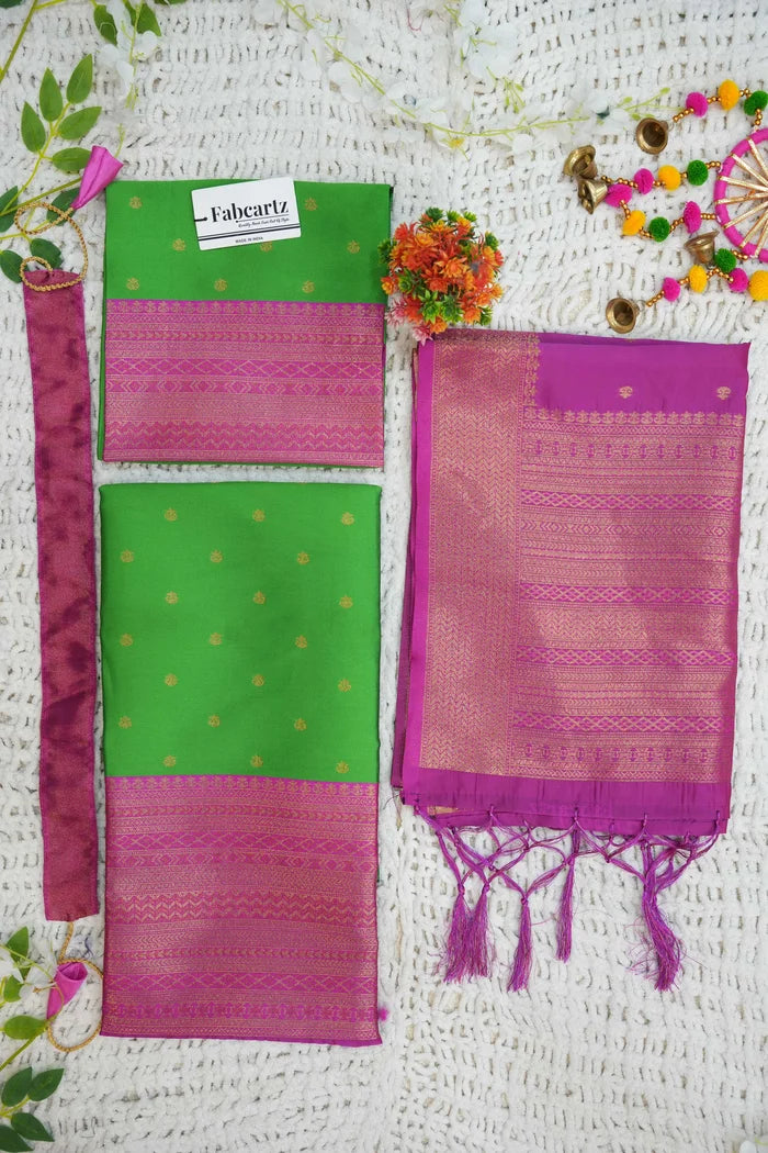 New Kids Traditional South Indian Half Saree (LangharKIDS)