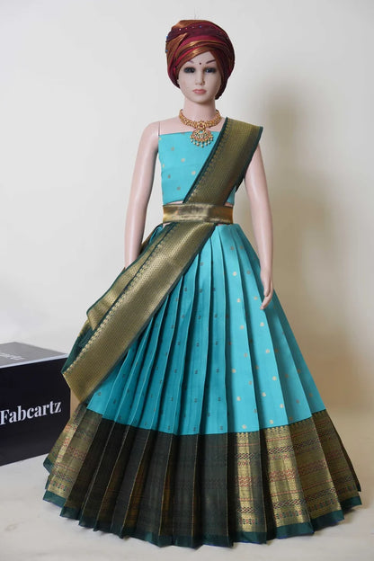 New Kids Traditional South Indian Half Saree (LangharKIDS)