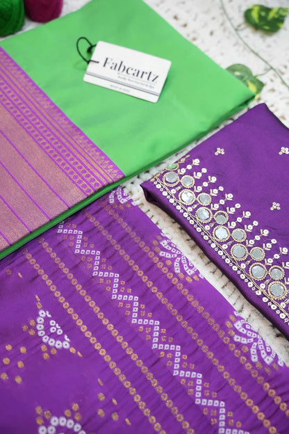 New Kids Traditional South Indian Half Saree (MyritiKIDS)