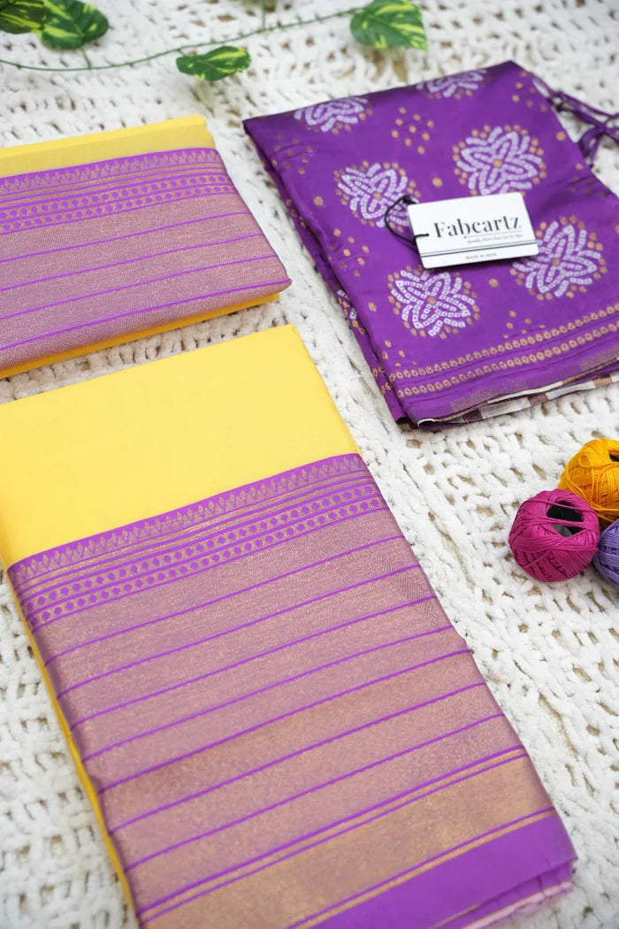 New Kids Traditional South Indian Half Saree (MyritiKIDS)