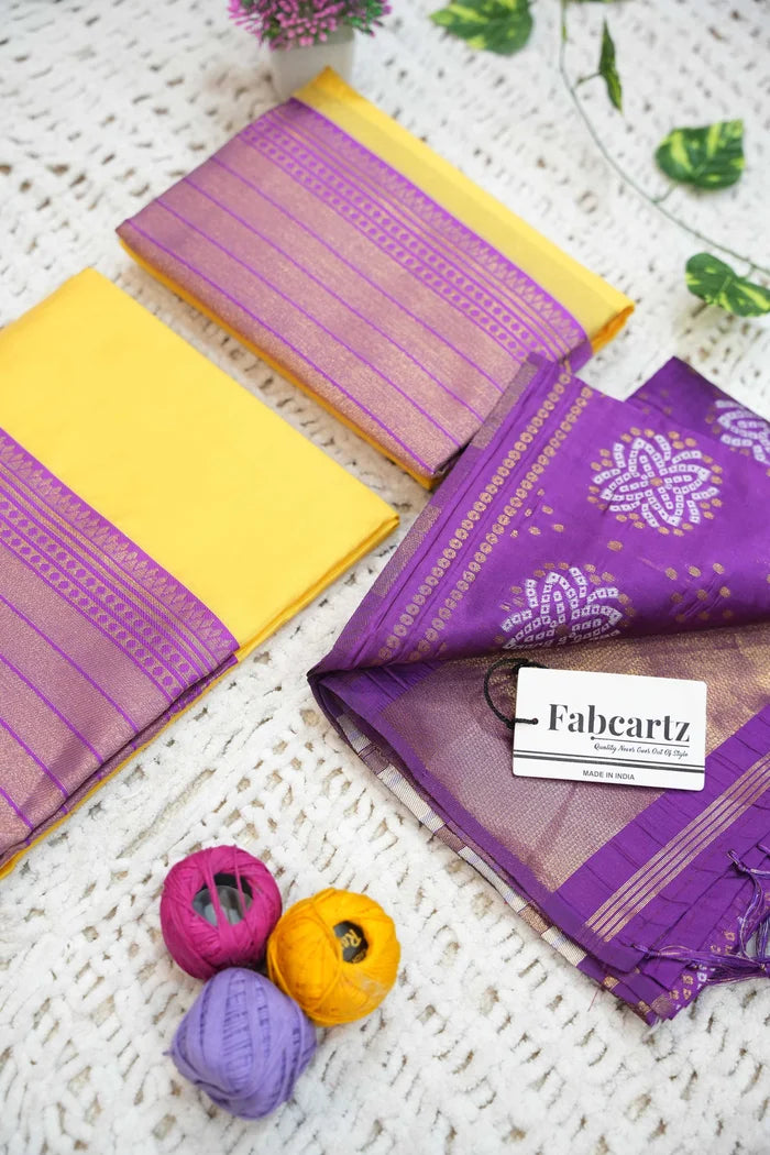New Kids Traditional South Indian Half Saree (MyritiKIDS)
