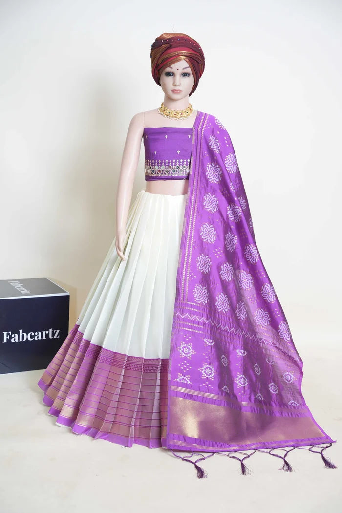 New Kids Traditional South Indian Half Saree (MyritiKIDS)