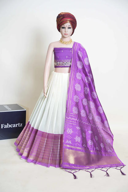 New Kids Traditional South Indian Half Saree (MyritiKIDS)