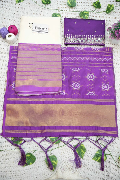 New Kids Traditional South Indian Half Saree (MyritiKIDS)