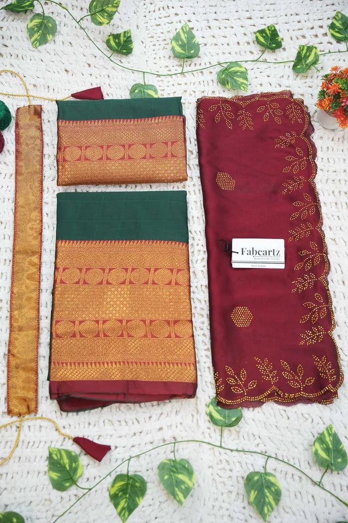 New Kids Traditional South Indian Half Saree (SaraswatiKIDS)
