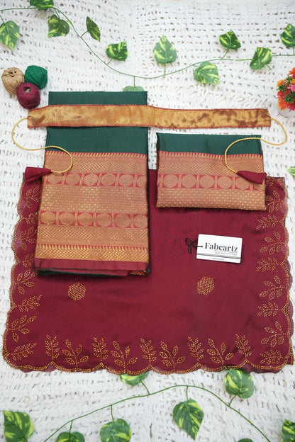 New Kids Traditional South Indian Half Saree (SaraswatiKIDS)