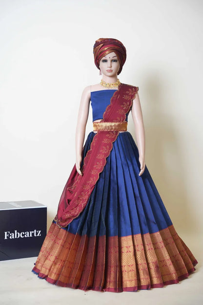 New Kids Traditional South Indian Half Saree (SaraswatiKIDS)